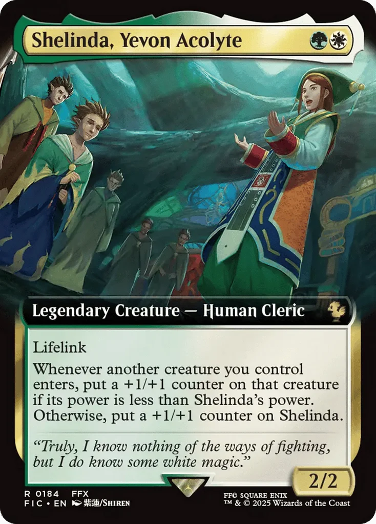 Shelinda, Yevon Acolyte · Final Fantasy Commander