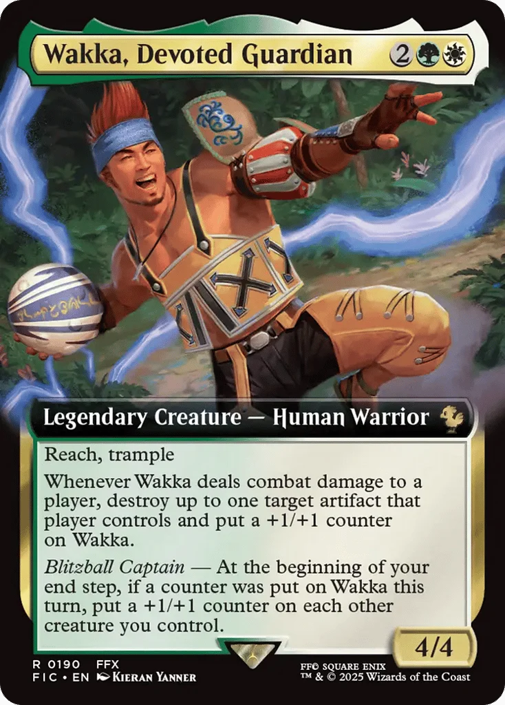 Wakka, Devoted Guardian · Final Fantasy Commander