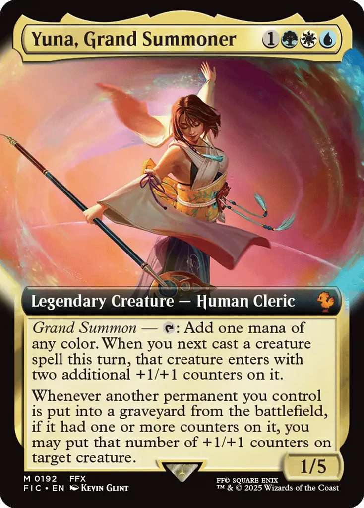 Yuna, Grand Summoner · Final Fantasy Commander