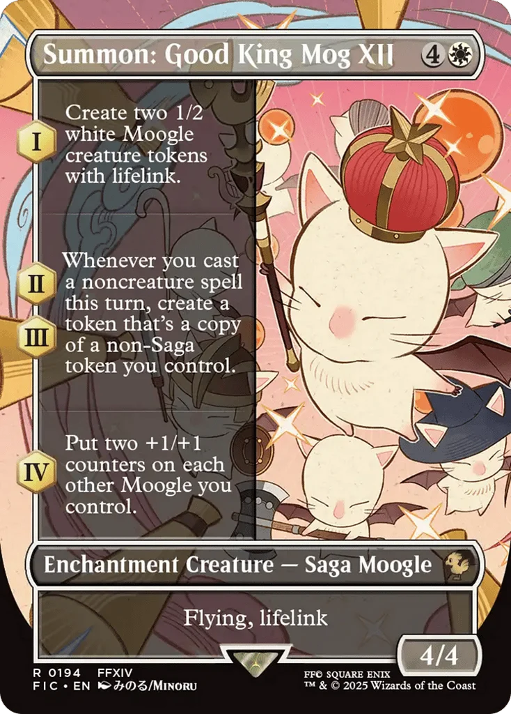 Summon: Good King Mog XII · Final Fantasy Commander