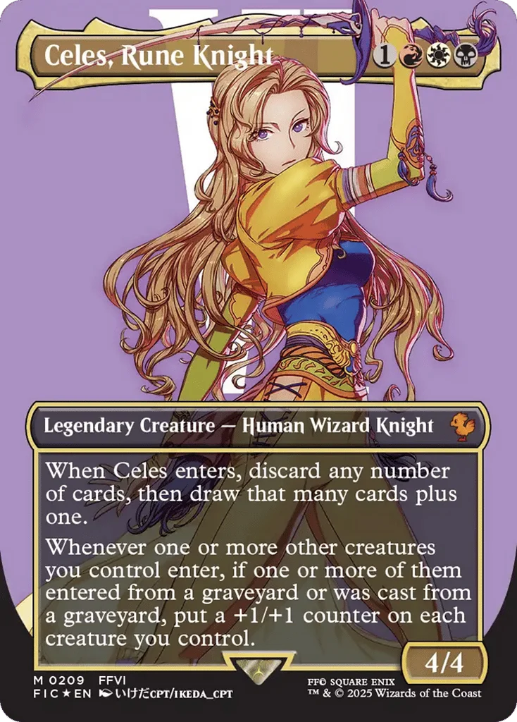 Celes, Rune Knight · Final Fantasy Commander