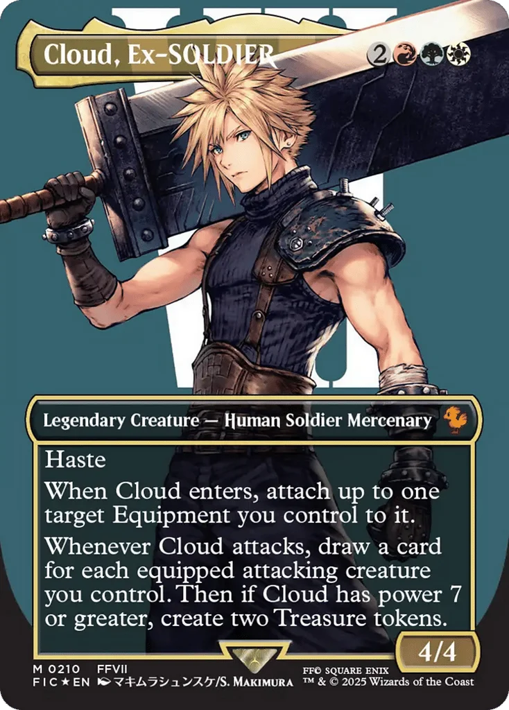 Cloud, Ex-SOLDIER · Final Fantasy Commander