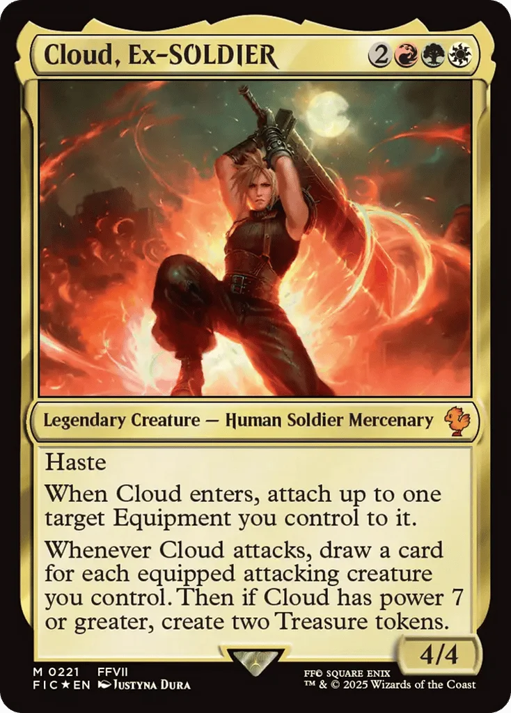 Cloud, Ex-SOLDIER · Final Fantasy Commander