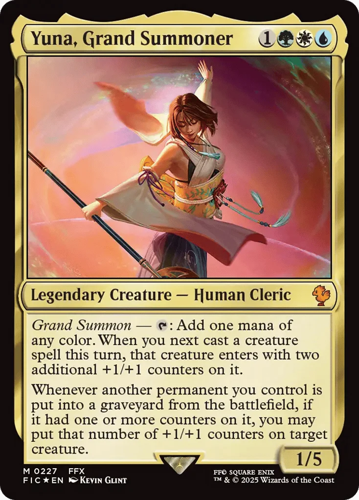Yuna, Grand Summoner · Final Fantasy Commander