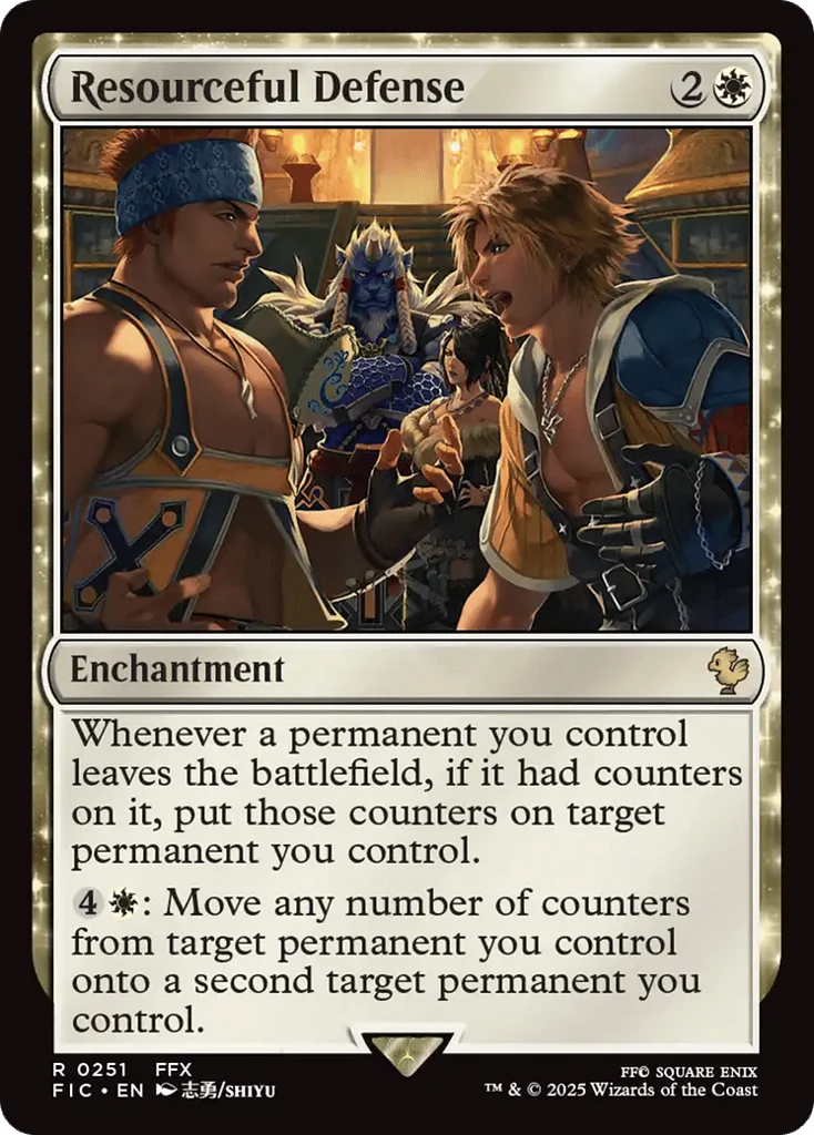 Resourceful Defense · Final Fantasy Commander