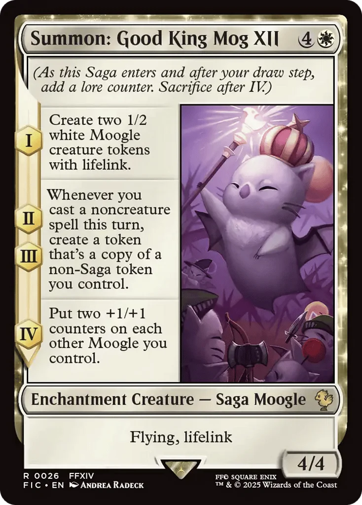 Summon: Good King Mog XII · Final Fantasy Commander