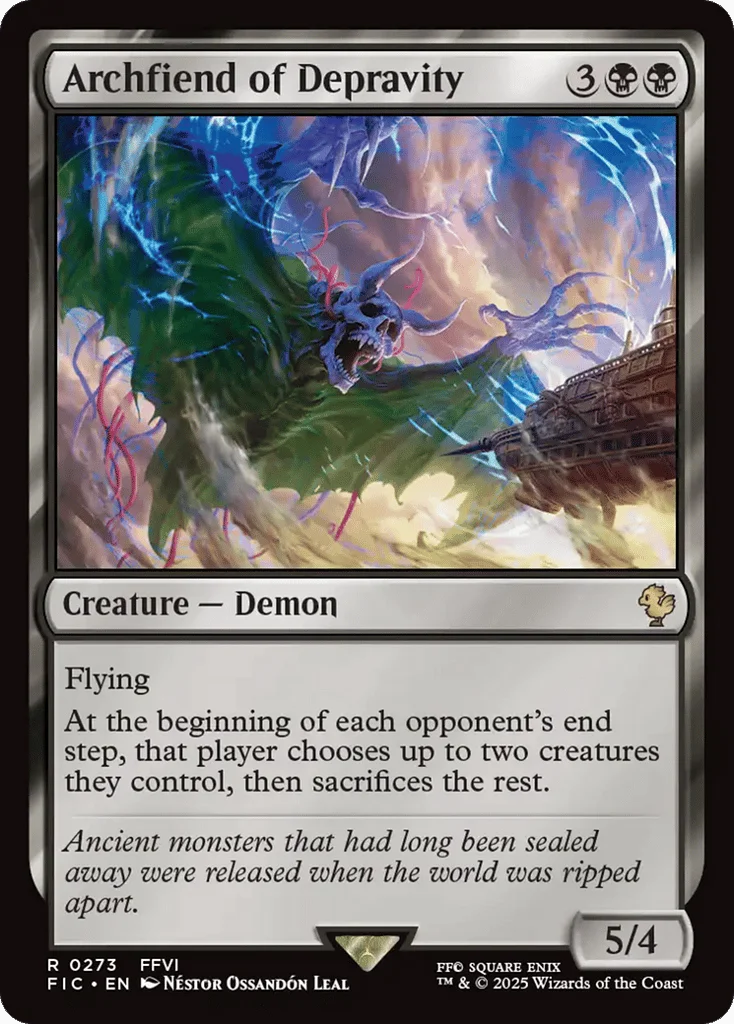 Archfiend of Depravity · Final Fantasy Commander