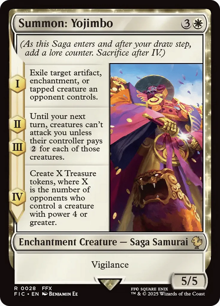 Summon: Yojimbo · Final Fantasy Commander