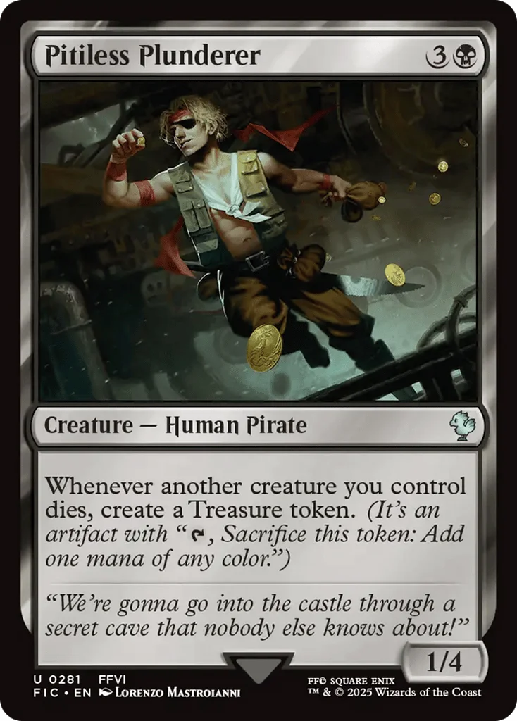 Pitiless Plunderer · Final Fantasy Commander