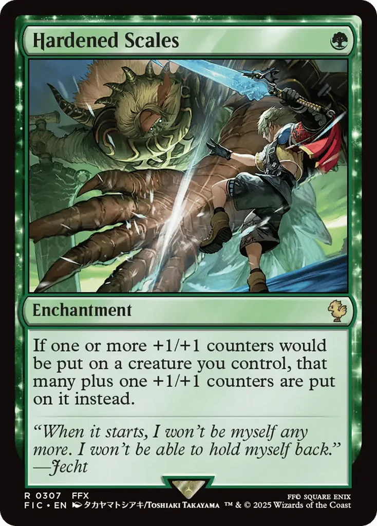 Hardened Scales · Final Fantasy Commander