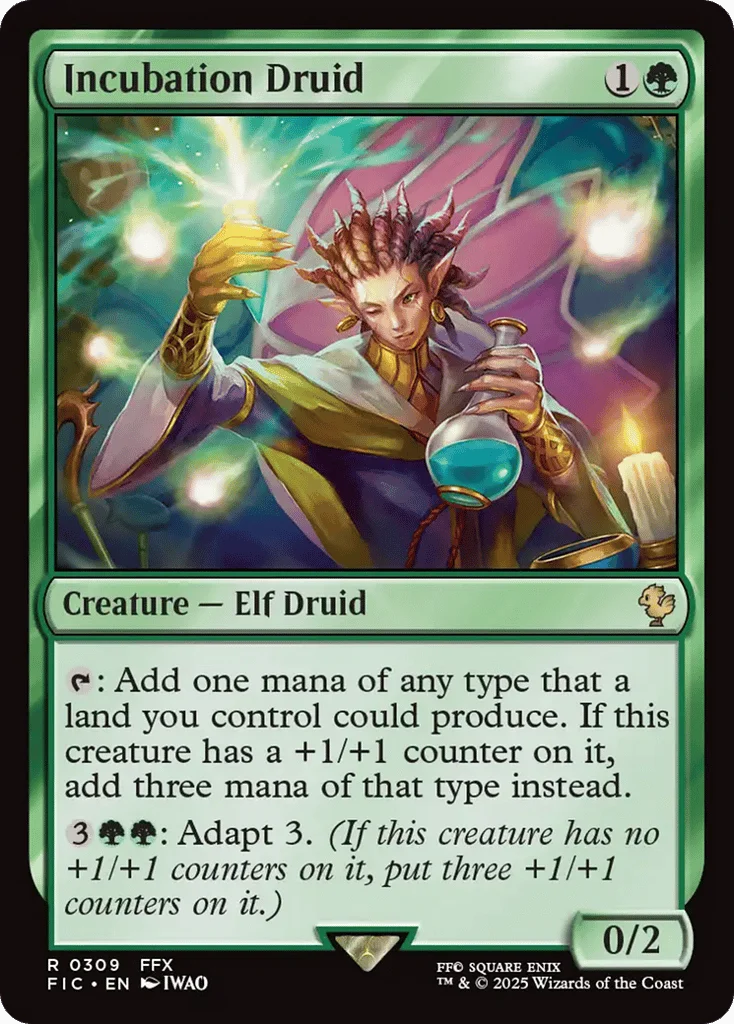 Incubation Druid · Final Fantasy Commander