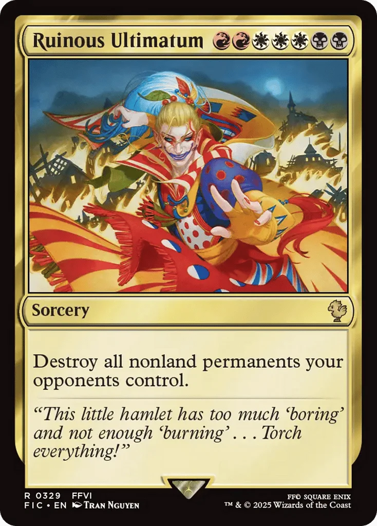 Ruinous Ultimatum · Final Fantasy Commander