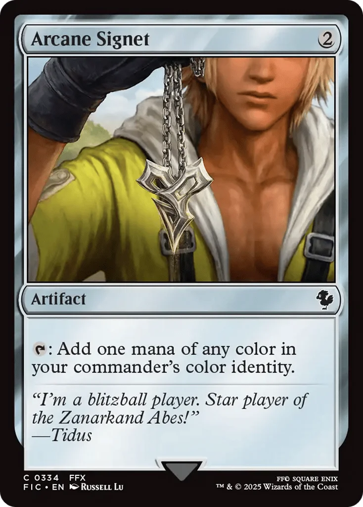 Arcane Signet · Final Fantasy Commander