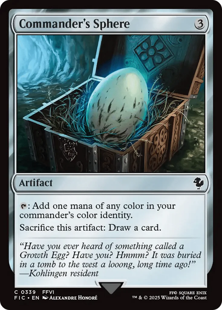 Commander's Sphere · Final Fantasy Commander