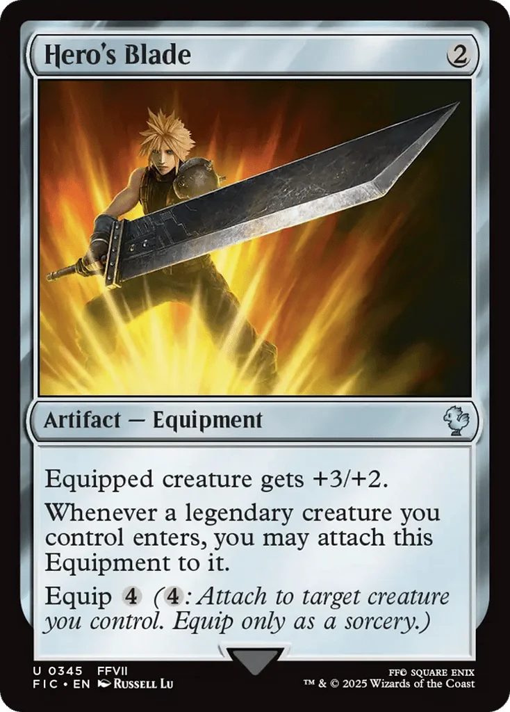 Hero's Blade · Final Fantasy Commander
