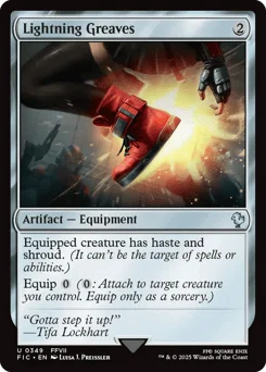 Lightning Greaves