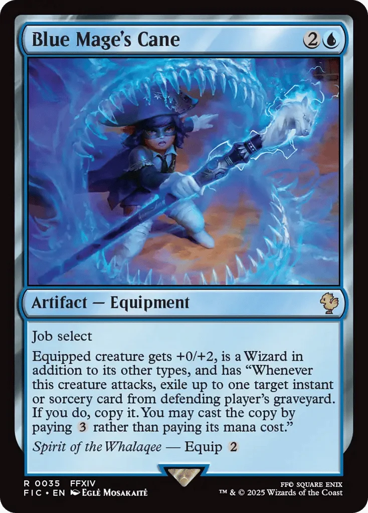 Blue Mage's Cane · Final Fantasy Commander