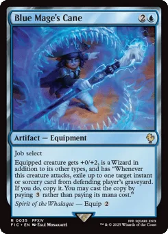 Blue Mage's Cane
