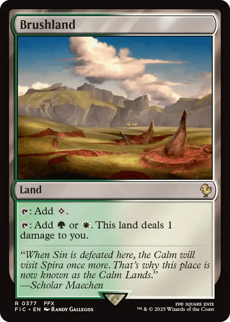 Brushland · Final Fantasy Commander