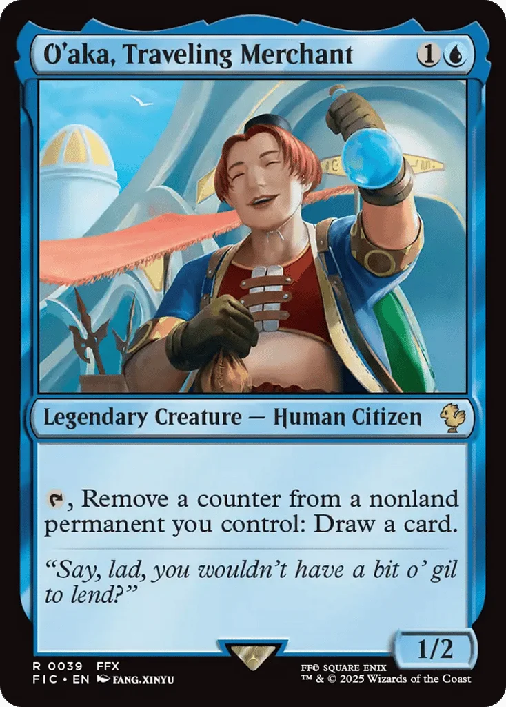 O'aka, Traveling Merchant · Final Fantasy Commander