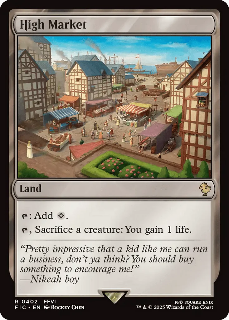 High Market · Final Fantasy Commander
