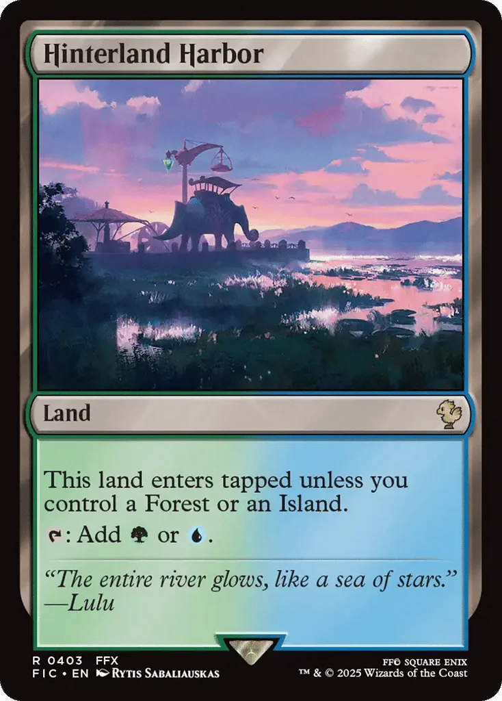 Hinterland Harbor · Final Fantasy Commander