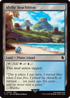 Idyllic Beachfront