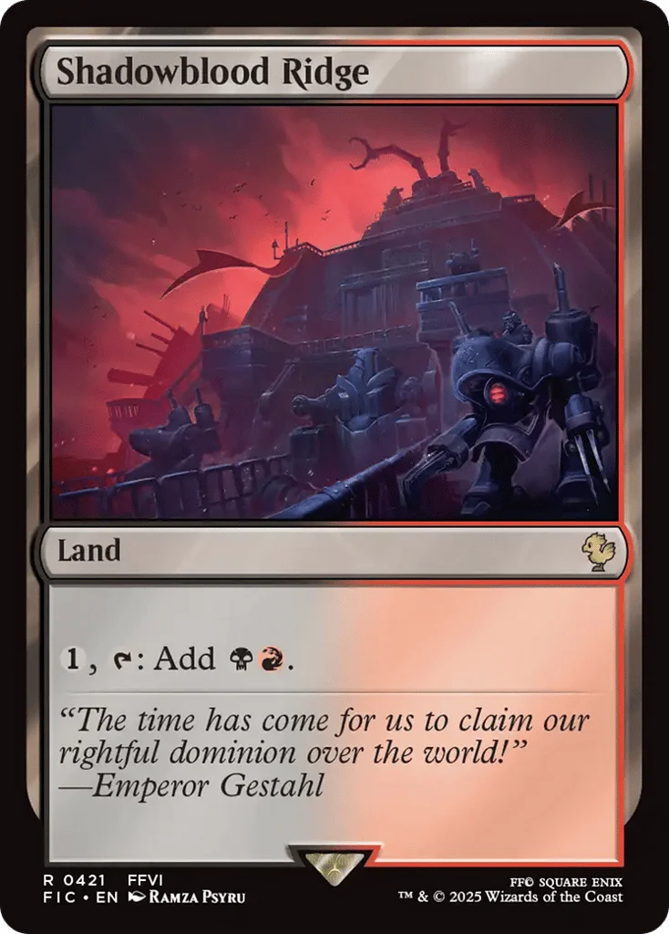 Shadowblood Ridge · Final Fantasy Commander