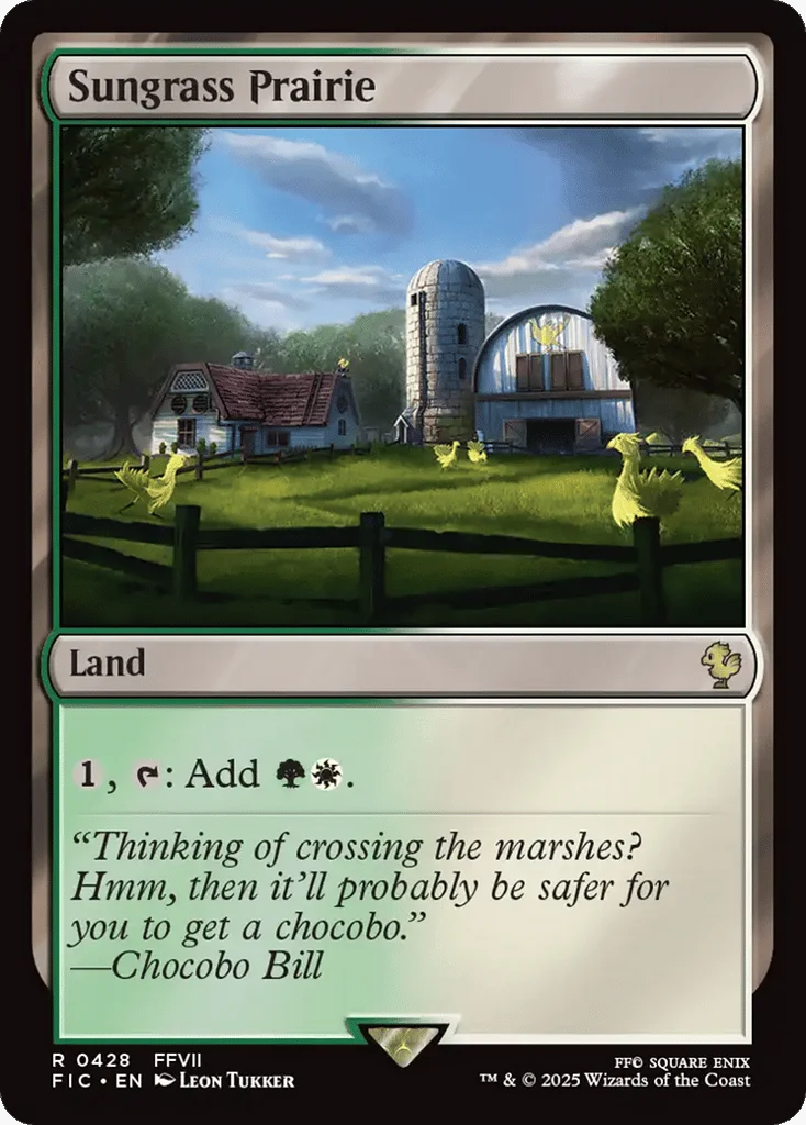 Sungrass Prairie · Final Fantasy Commander