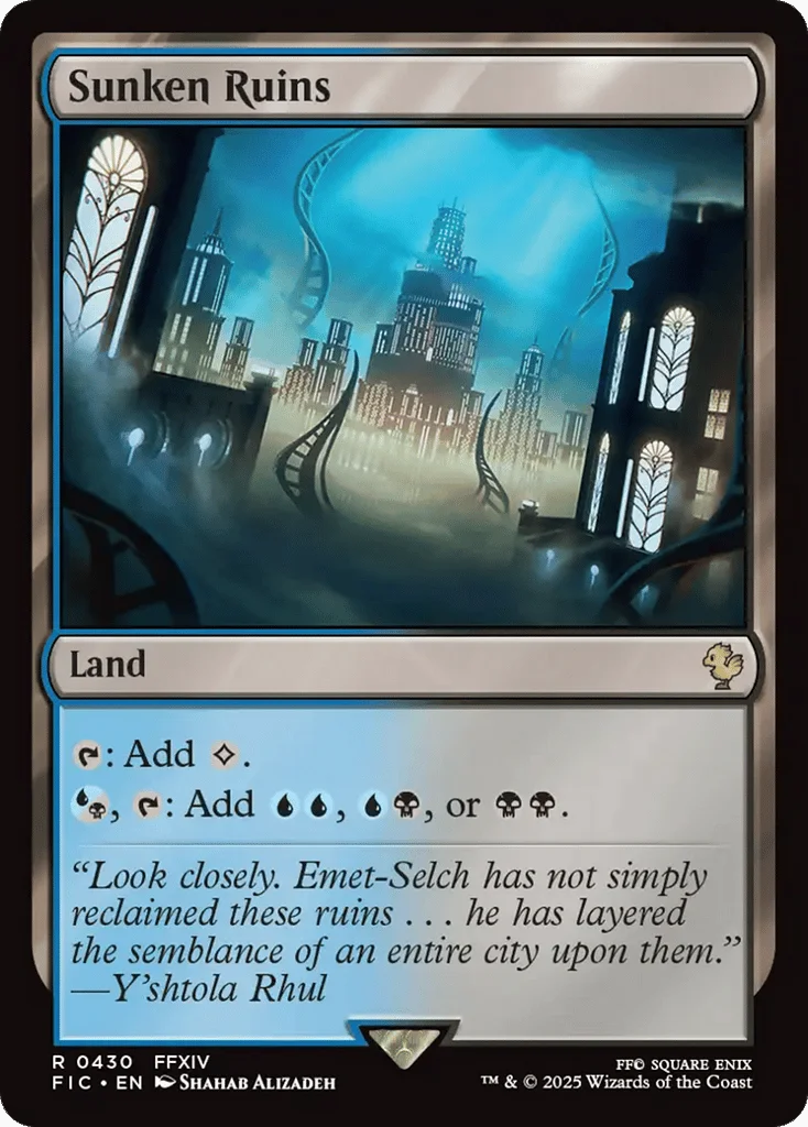 Sunken Ruins · Final Fantasy Commander