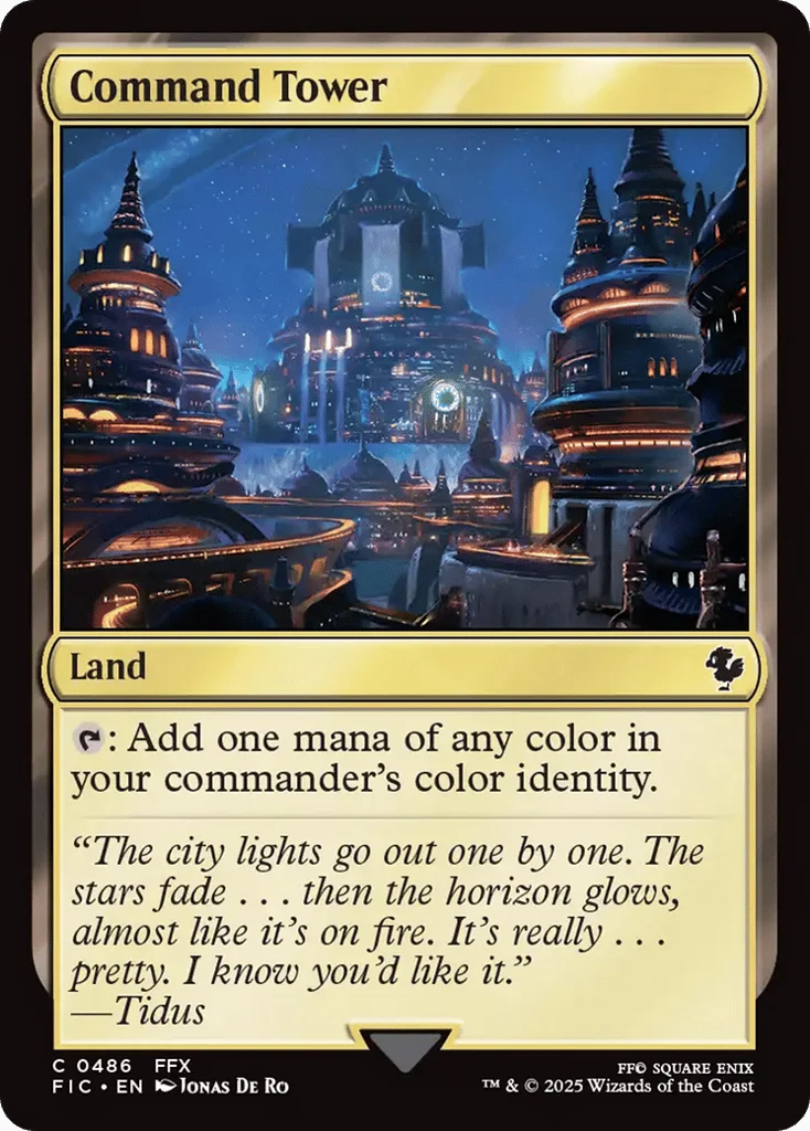 Command Tower · Final Fantasy Commander