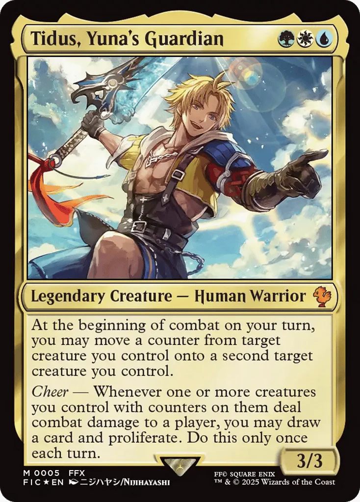 Tidus, Yuna's Guardian · Final Fantasy Commander