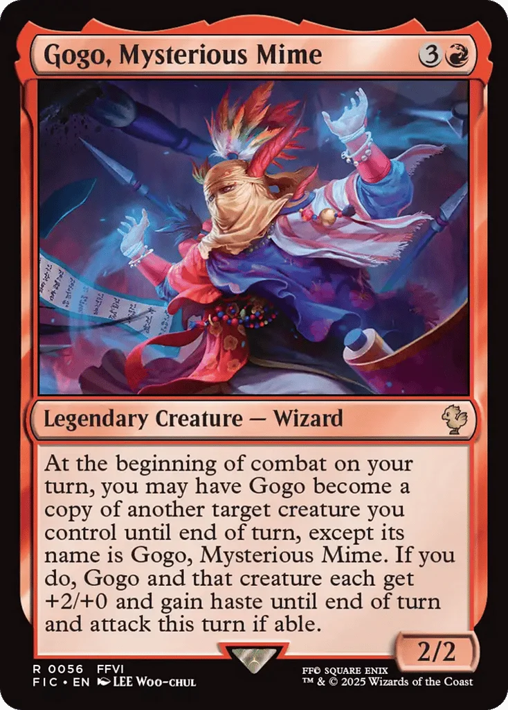 Gogo, Mysterious Mime · Final Fantasy Commander