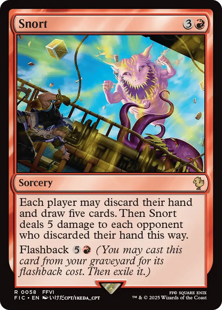Snort · Final Fantasy Commander