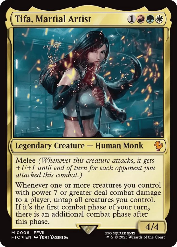 Tifa, Martial Artist · Final Fantasy Commander