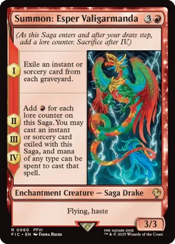 Summon: Esper Valigarmanda