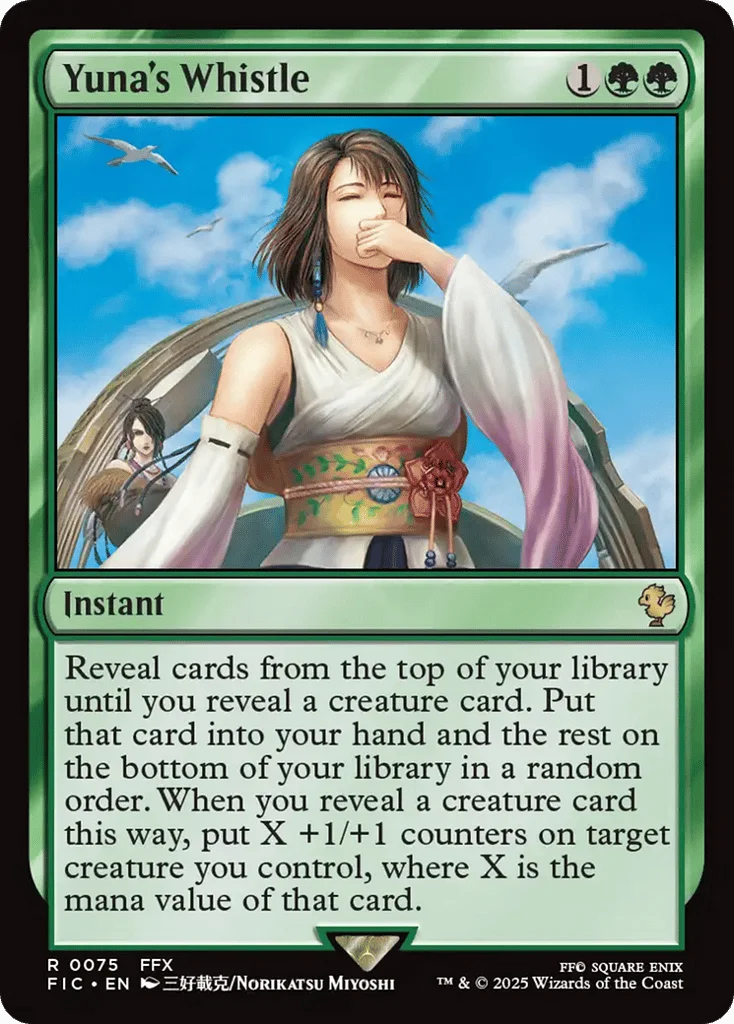 Yuna's Whistle · Final Fantasy Commander