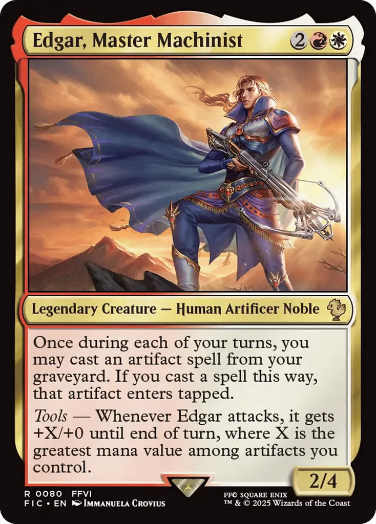 Edgar, Master Machinist · Final Fantasy Commander