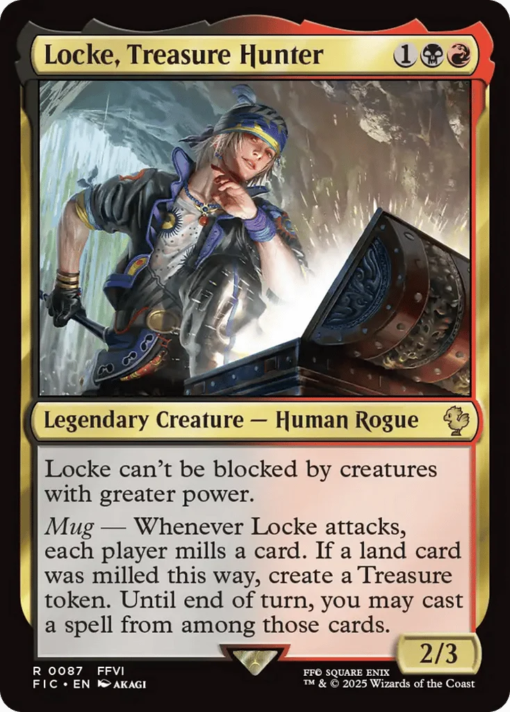 Locke, Treasure Hunter · Final Fantasy Commander