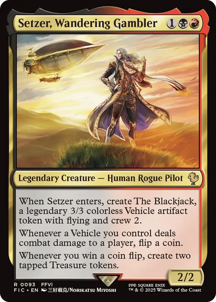 Setzer, Wandering Gambler · Final Fantasy Commander