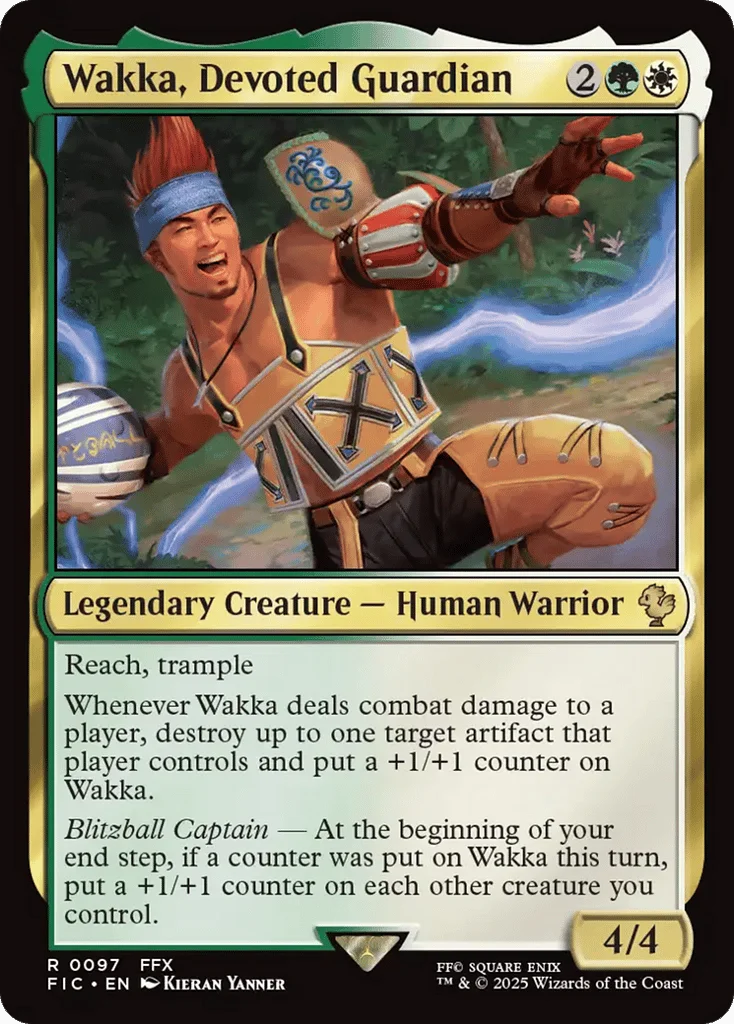 Wakka, Devoted Guardian · Final Fantasy Commander
