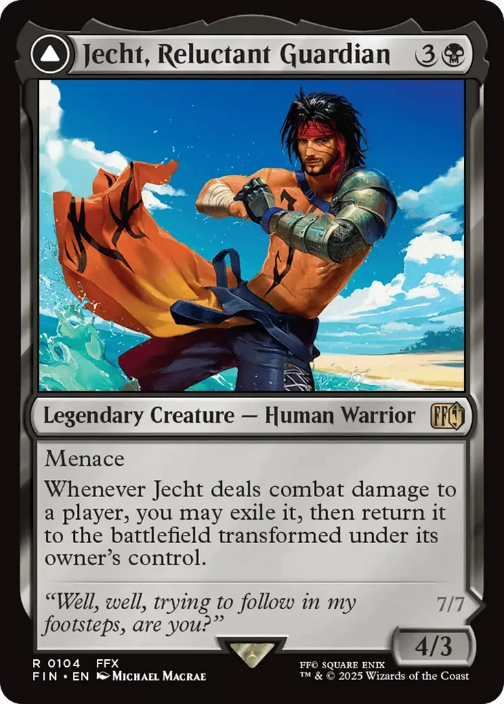 Jecht, Reluctant Guardian // Braska's Final Aeon · Final Fantasy