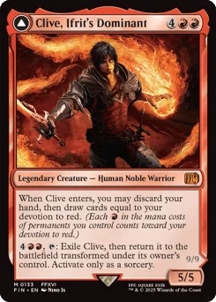 Clive, Ifrit's Dominant // Ifrit, Warden of Inferno