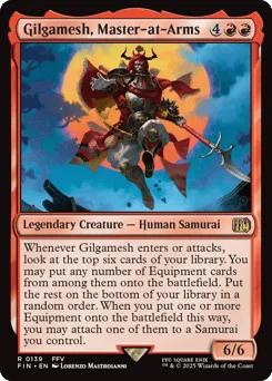 Gilgamesh, Master-at-Arms