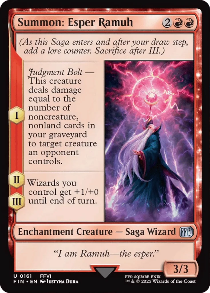 Summon: Esper Ramuh · Final Fantasy