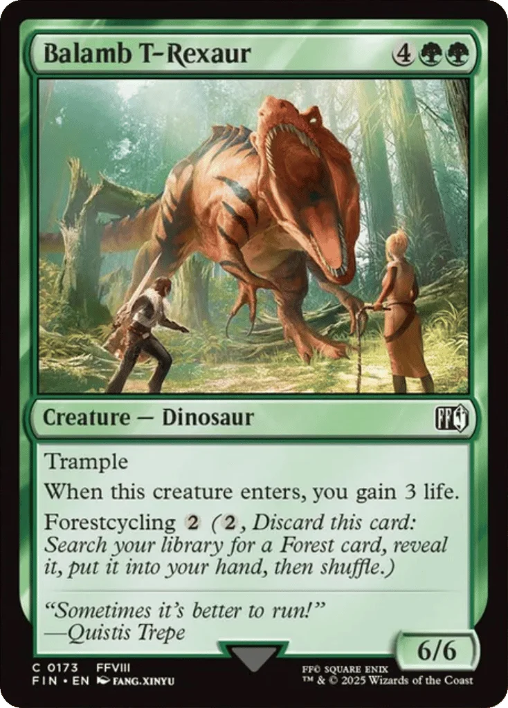 Balamb T-Rexaur · Final Fantasy