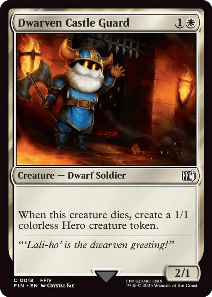 Dwarven Castle Guard · Final Fantasy