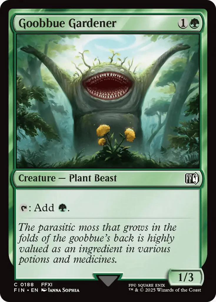 Goobbue Gardener · Final Fantasy