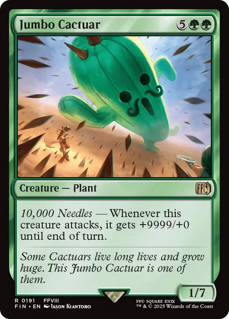 Jumbo Cactuar · Final Fantasy
