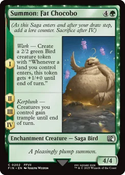 Summon: Fat Chocobo